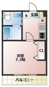 単身者向けの物件になります。