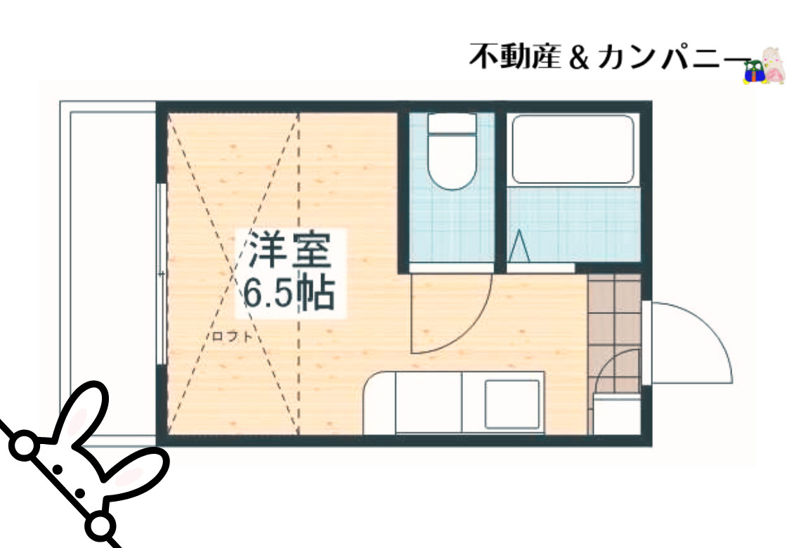 東雲ハイツの間取り