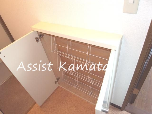 リバーサイド塩沢Ⅴの玄関