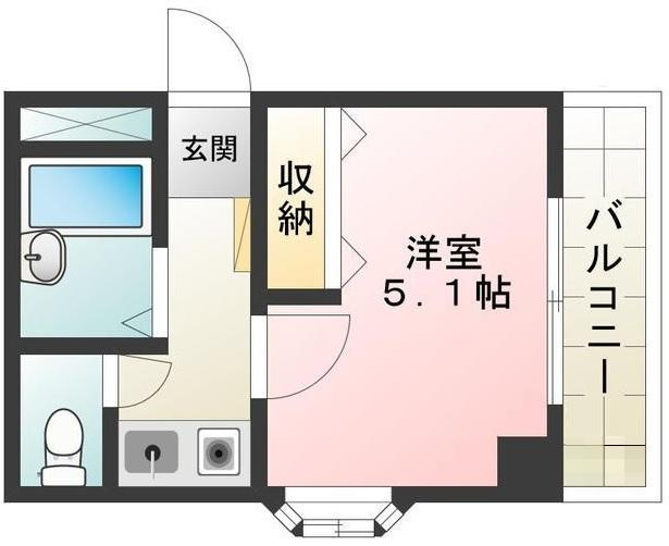 リバーサイド塩沢Ⅴの間取り