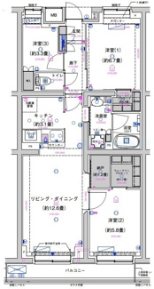 【間取り】 | サステナブランシェ本行徳