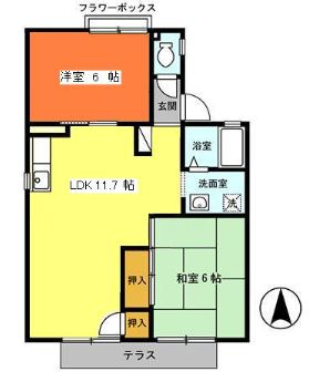 【間取り】 | セジュール深井Ⅰ