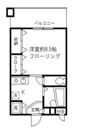 ファインクレスト吾妻橋の間取り|間取りです。