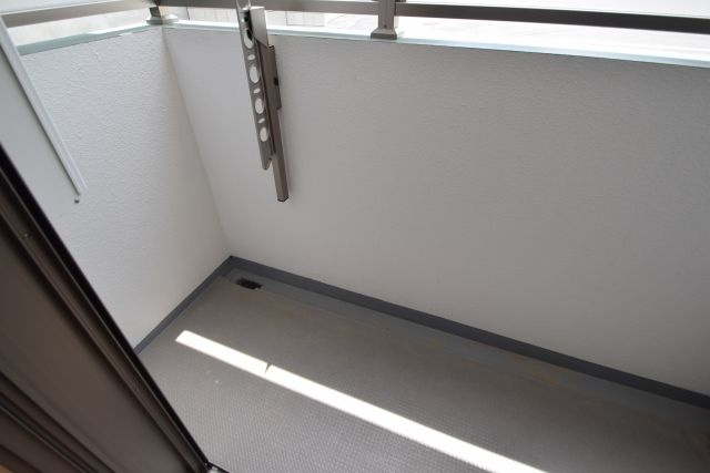 レオ伍拾番館のバルコニー|南向きのバルコニーです