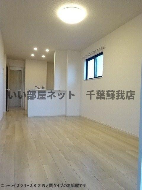 仮）五井西アパートの居間・リビング|リビングです