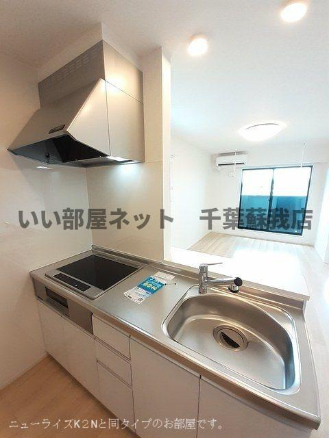 仮）五井西アパートのキッチン|キッチンでお料理をお楽しみください