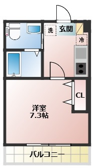 ハーミットクラブハウス衣笠ⅡB号棟の画像