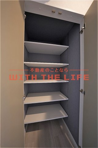 【10,000円キャッシュバック対象物件】の収納|専用の収納スペースです