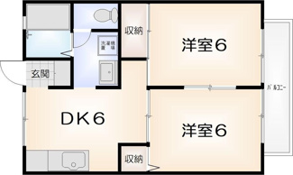 【間取り】 | ハイツファミール