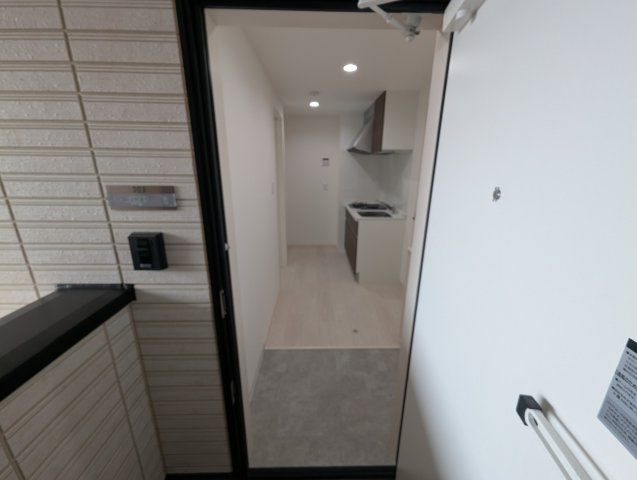 ヴェルメゾン三津屋中の玄関