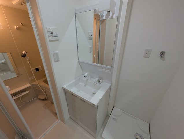 ヴェルメゾン三津屋中の独立洗面台