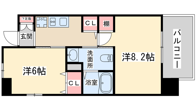 【間取り】 | エステムプラザ梅田・中崎町3ツインマークス　サウスレジデンス