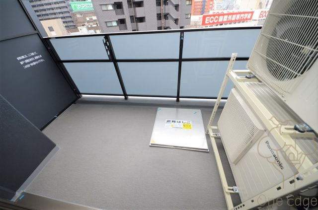 エス・キュート梅田中崎町のバルコニー