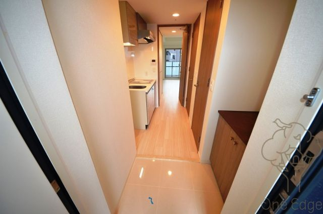 エス・キュート梅田中崎町の玄関