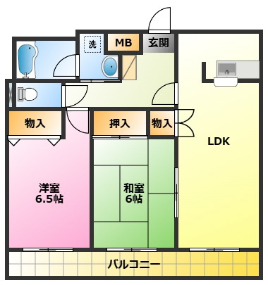グレース新城Ⅱの外観|武蔵新城駅から徒歩12分のRCマンション♪
