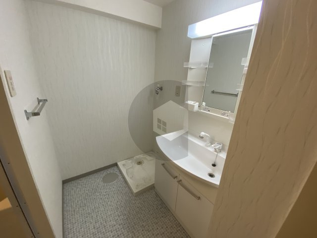第5大原マンションの洗面所
