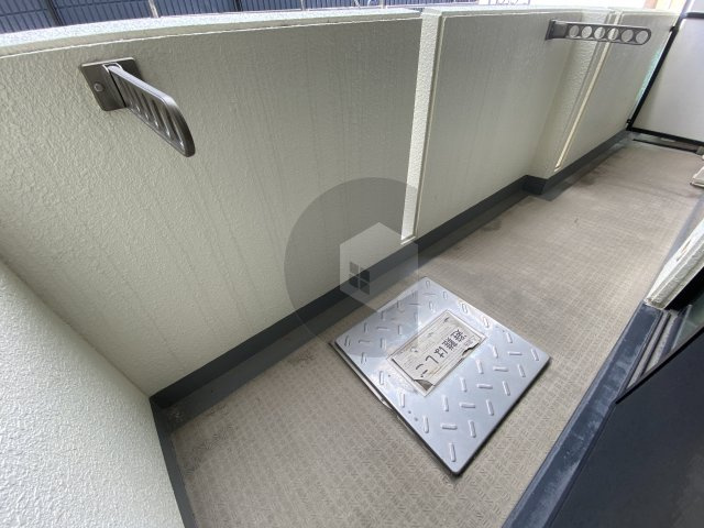 第5大原マンションのバルコニー