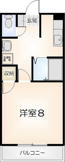 【間取り】 | コーポレインボー