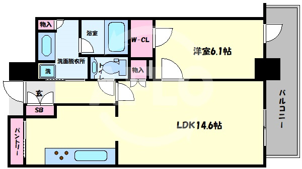 グランドメゾン新梅田タワーの間取り|グランドメゾン新梅田タワー　間取り