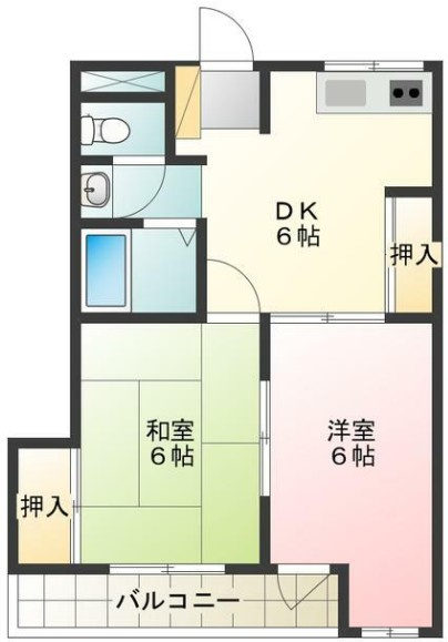 第二南昭ハイツの間取り