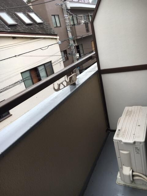 和田ビルのバルコニー