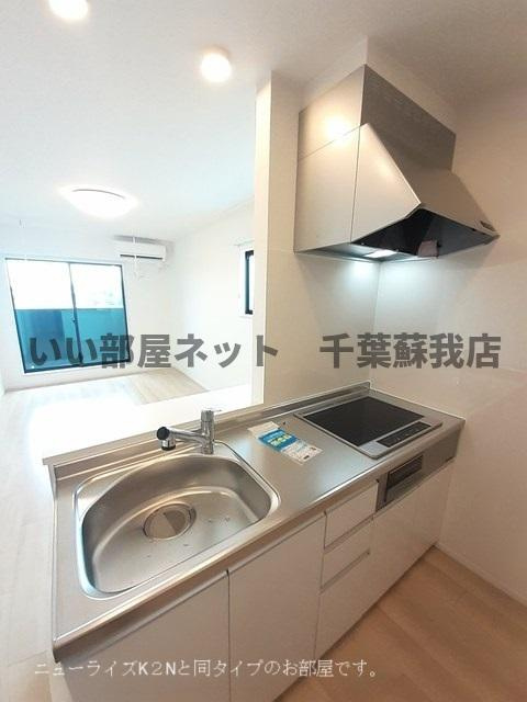 仮）五井西アパートのキッチン|キッチンでお料理をお楽しみください
