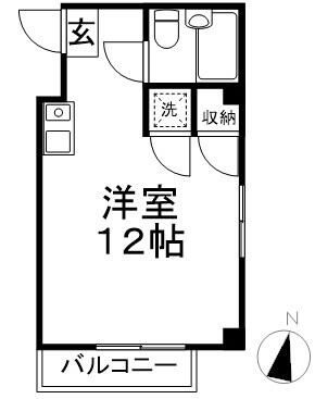 グリーンハイム高橋の間取り