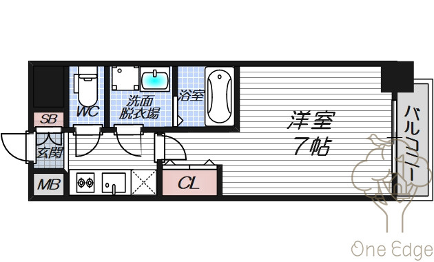 MJC都島レガーレの間取り