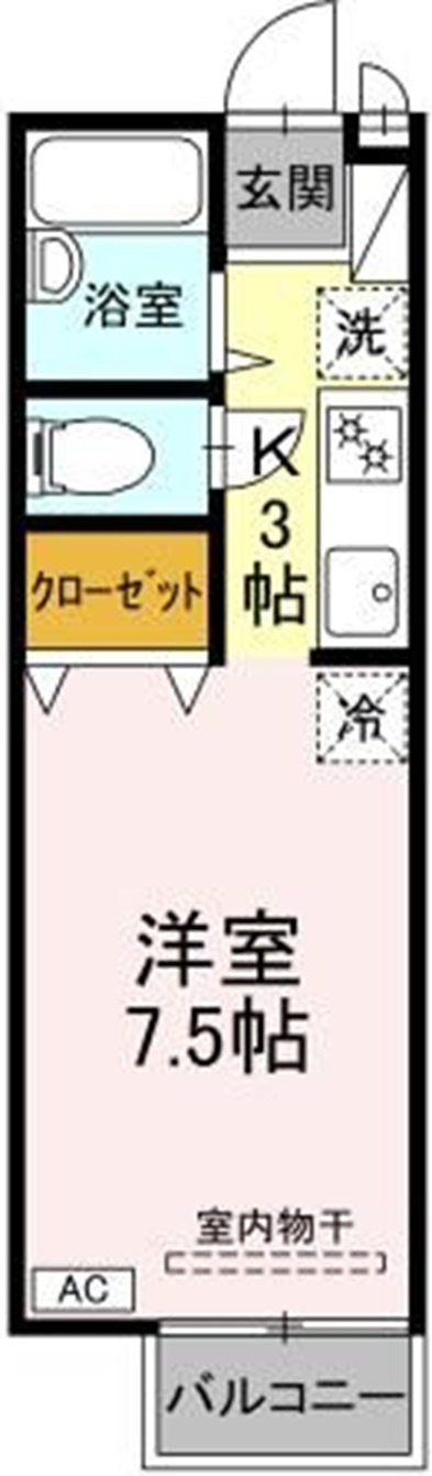 ルミエール菊名の間取り|間取りです。