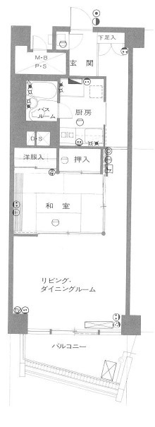 プラザ伊豆山の間取り