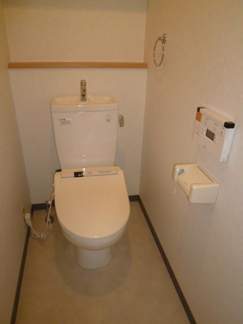 ルフェール文京のトイレ|温水洗浄便座付き