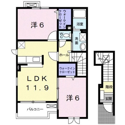 【間取り】 | フォレスタ・高松　Ⅱ