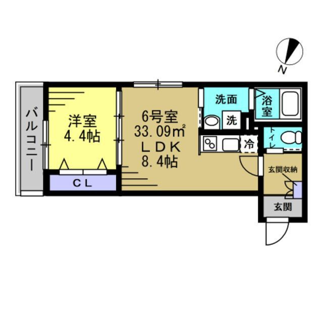 AJ南行徳Northの間取り