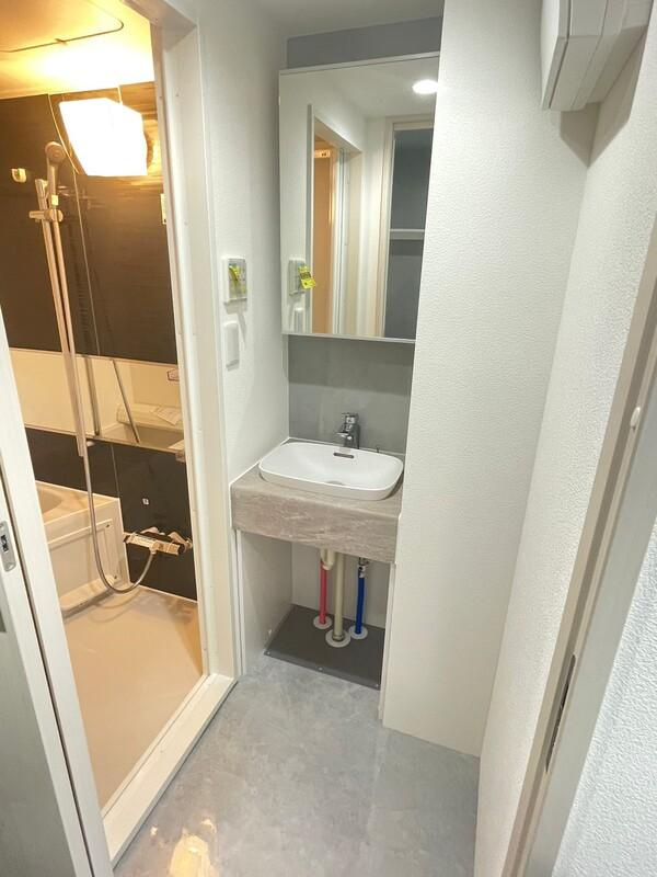 crostone西巣鴨の洗面所