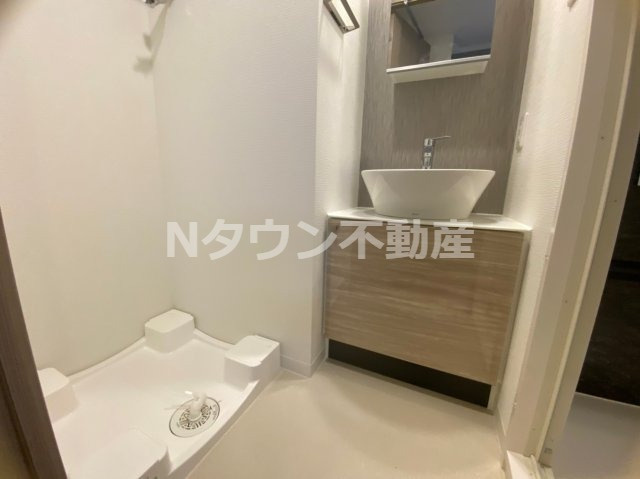 【洗面所】 | エスリード金山エクセア | スペースが確保できる洗面所です
