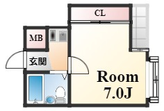 ザ・シティ御影の間取り