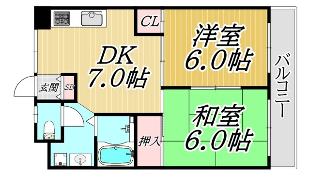 ウエルハイツ東園田