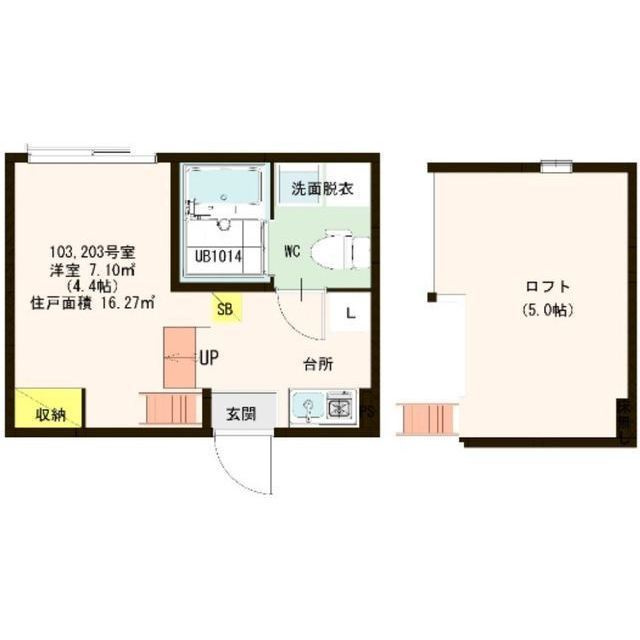 ハーモニーテラス関町北 の間取り