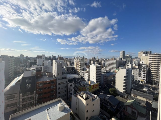 ラグゼ難波南の展望|Luxe難波南　玄関
