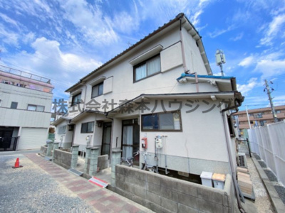 【外観】 | 　寝屋川市錦町21テラスハウス | 外はこのようになっています