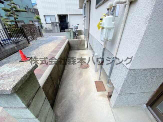 【その他】 | 　寝屋川市錦町21テラスハウス | 駐輪スペースに活用できそうです