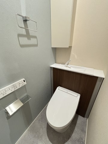 領家プライムコートⅠのトイレ