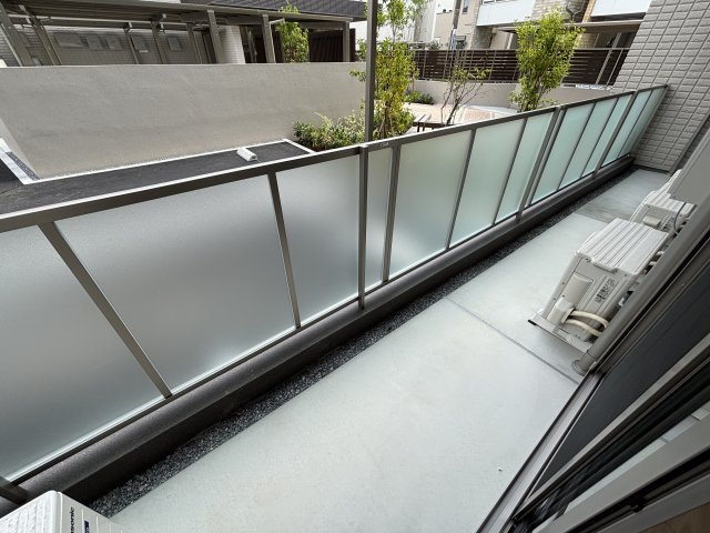 領家プライムコートⅠのバルコニー