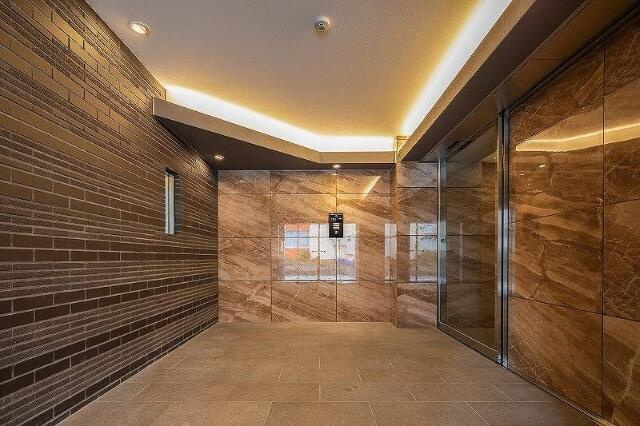 ラフィスタ蒲田南Ⅱのセキュリティ|オートロックの入り口です