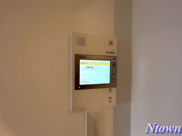【セキュリティ】 | FIRST RESIDENCE SAKAE(ファーストレジデンス栄) | モニター付きです。