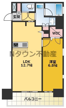 【間取り】 | FIRST RESIDENCE SAKAE(ファーストレジデンス栄) | 間取りです。