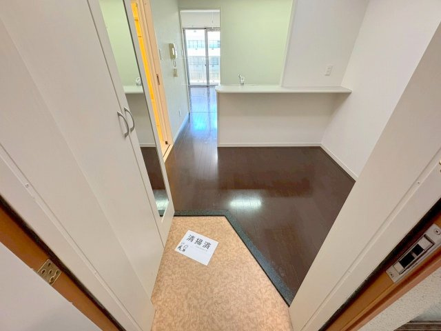 プルメリア新大阪の玄関
