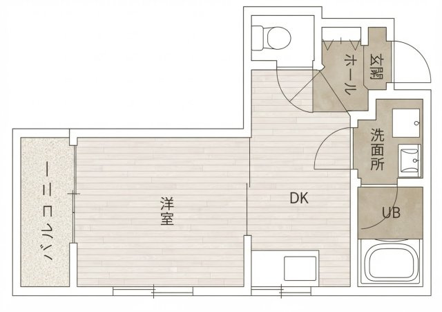 エトワールミサキの間取り