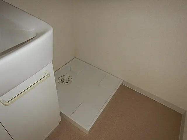 信和マンションの洗面所