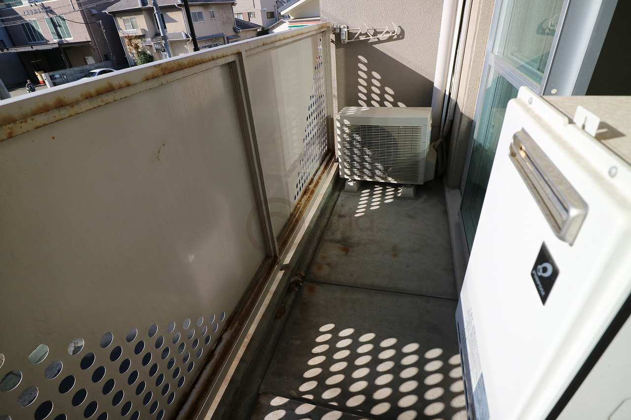 神戸市東灘区魚崎南町３丁目の賃貸マンションのバルコニー